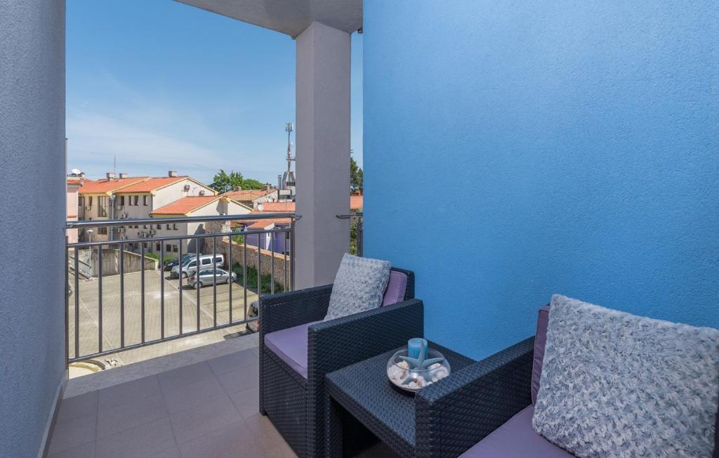 Balkón nebo terasa v ubytování Apartment Melarnian near the Beach in Umag