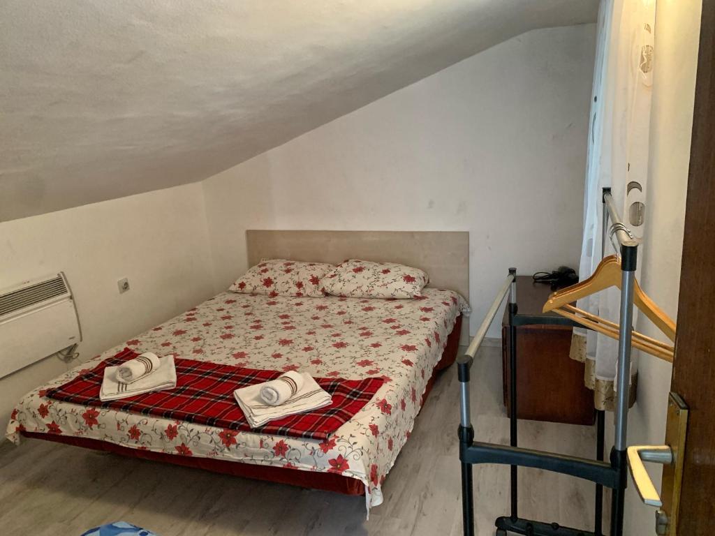 Кровать или кровати в номере Apartment viva Jelena
