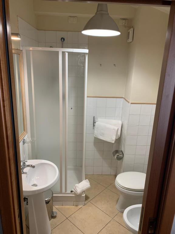 Kúpeľňa v ubytovaní Casa Vacanze La Villetta