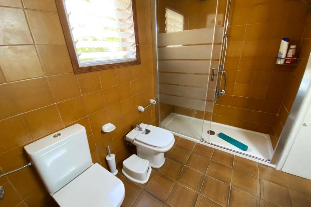 Koupelna v ubytování Casa Mercado Sineu Blue