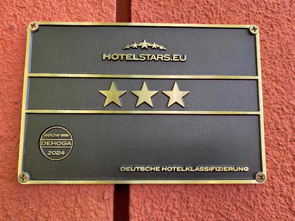 Certifikát, hodnocení, plakát nebo jiný dokument vystavený v ubytování Gästehaus Pauline