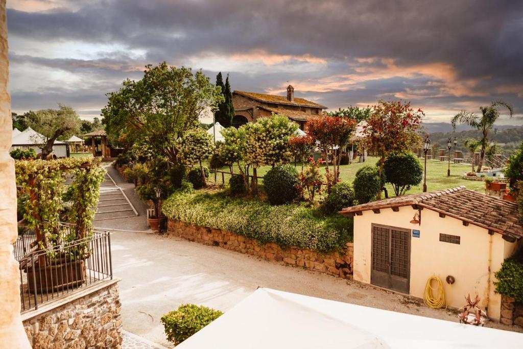 Zahrada ubytování Relais Castrum Boccea