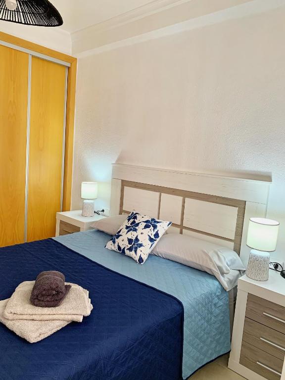 Posteľ alebo postele v izbe v ubytovaní Sunny Beach Retreat