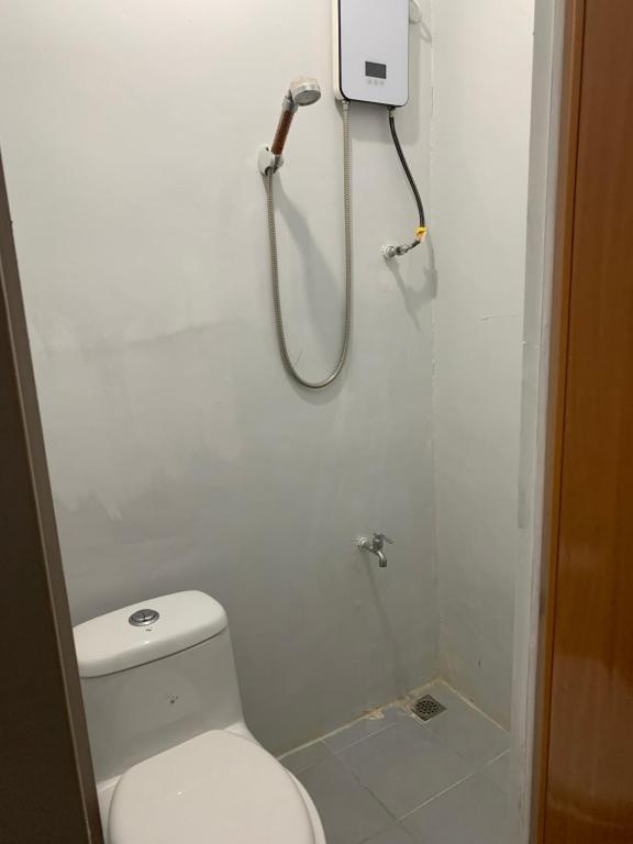 Koupelna v ubytování La Riesa Dorm