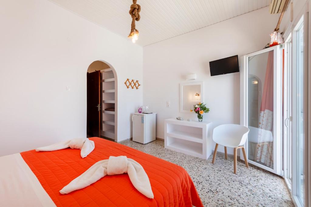 Postel nebo postele na pokoji v ubytování Stella Hotel