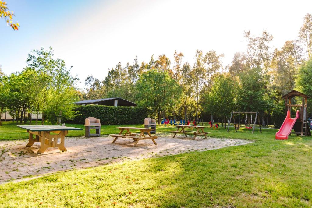 Vonkajšia záhrada v ubytovaní Camping Arcobaleno