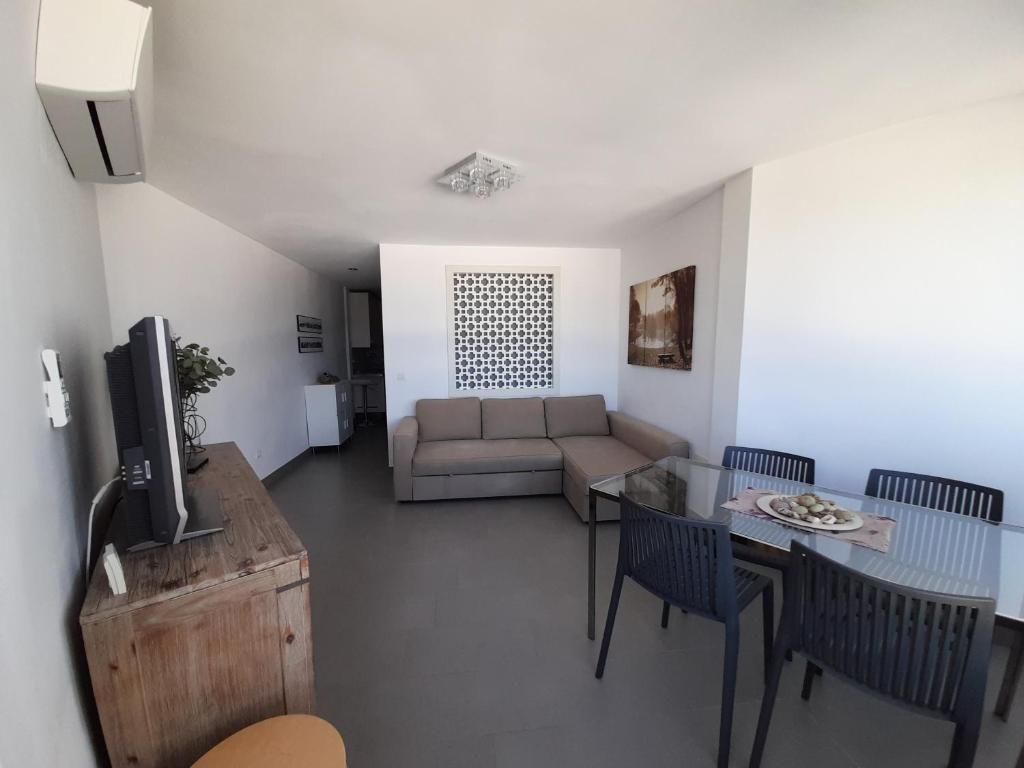 Posedenie v ubytovaní Espectacular apartamento primera linea de playa