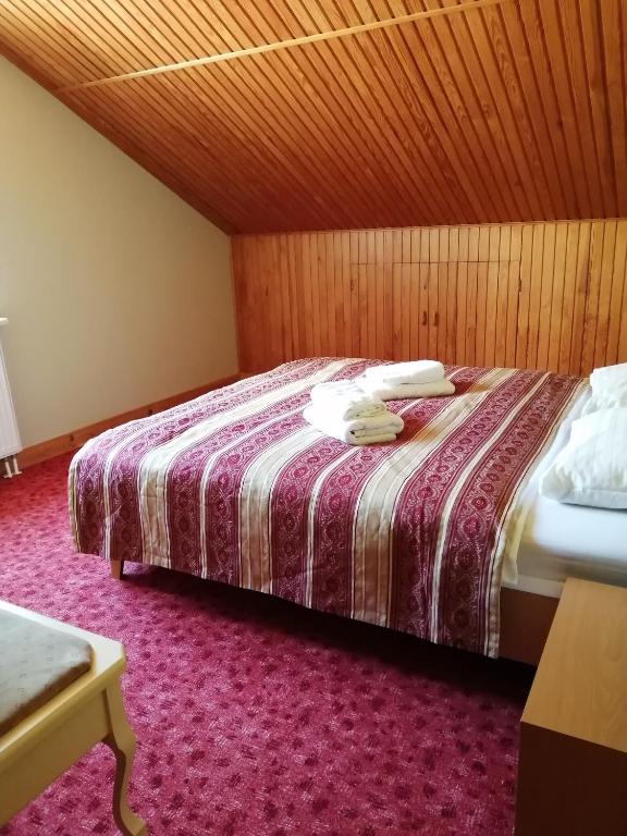 Postel nebo postele na pokoji v ubytování Idilė Bed & Breakfast - Visaginas