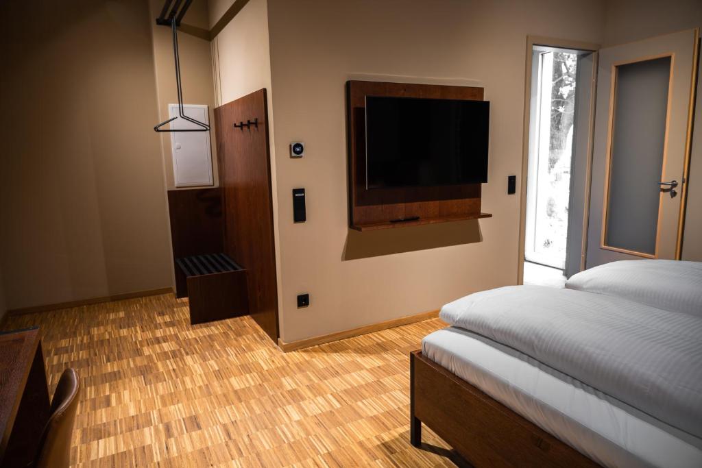Postel nebo postele na pokoji v ubytování Cavallestro Deluxe
