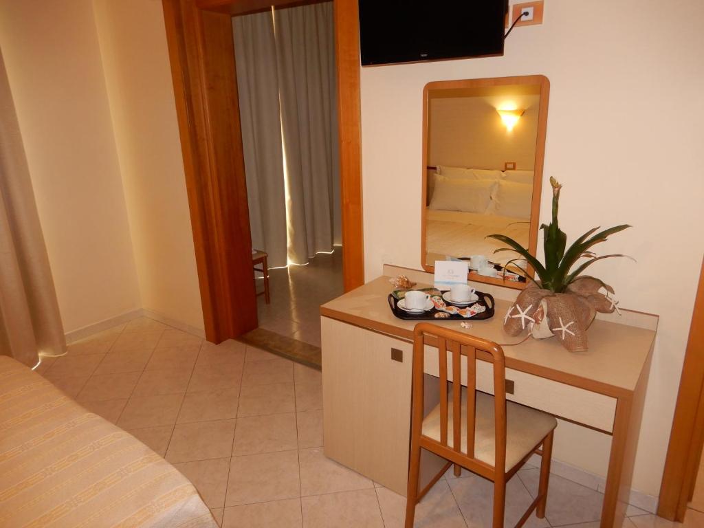 TV a/nebo společenská místnost v ubytování Hotel San Giorgio