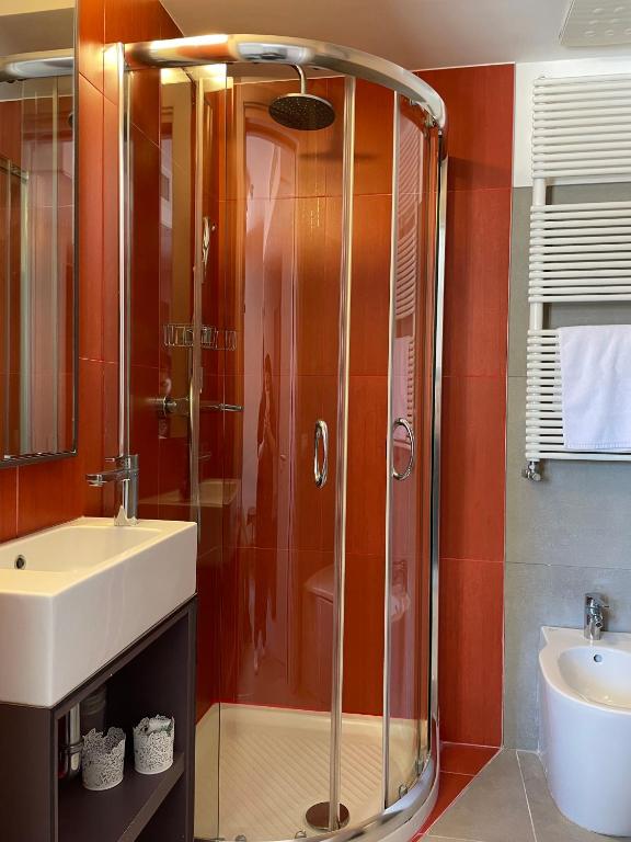 Un baño de Hotel San Geremia