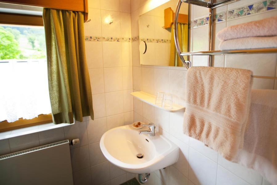 Koupelna v ubytování Gästehaus Baltram