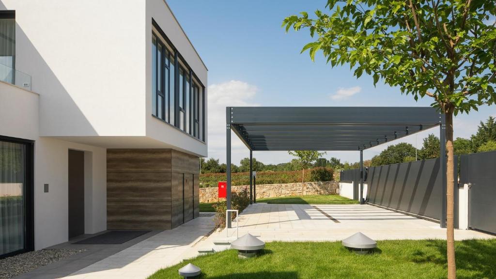 Zahrada ubytování Villa Noble 1