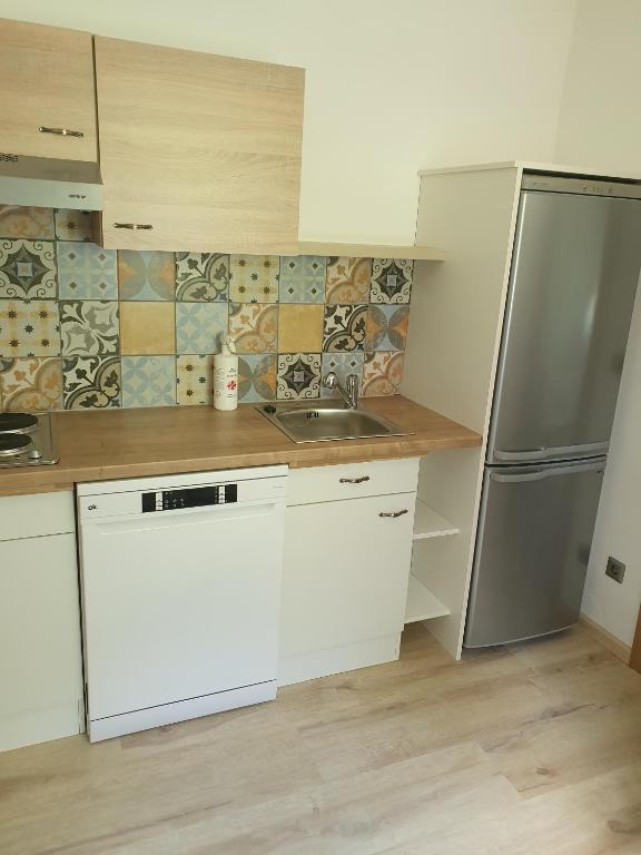 Kuchyňa alebo kuchynka v ubytovaní Gasthaus Blunzenwirt