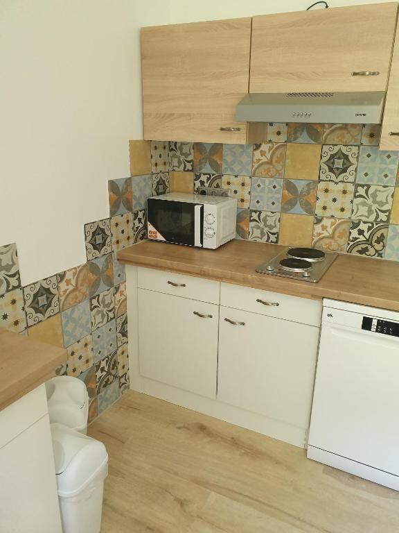 Kuchyňa alebo kuchynka v ubytovaní Gasthaus Blunzenwirt
