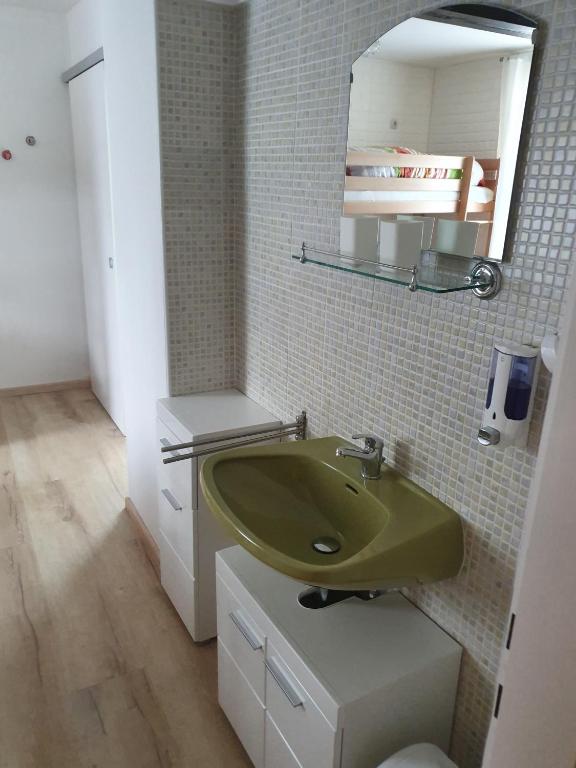 Kúpeľňa v ubytovaní Gasthaus Blunzenwirt