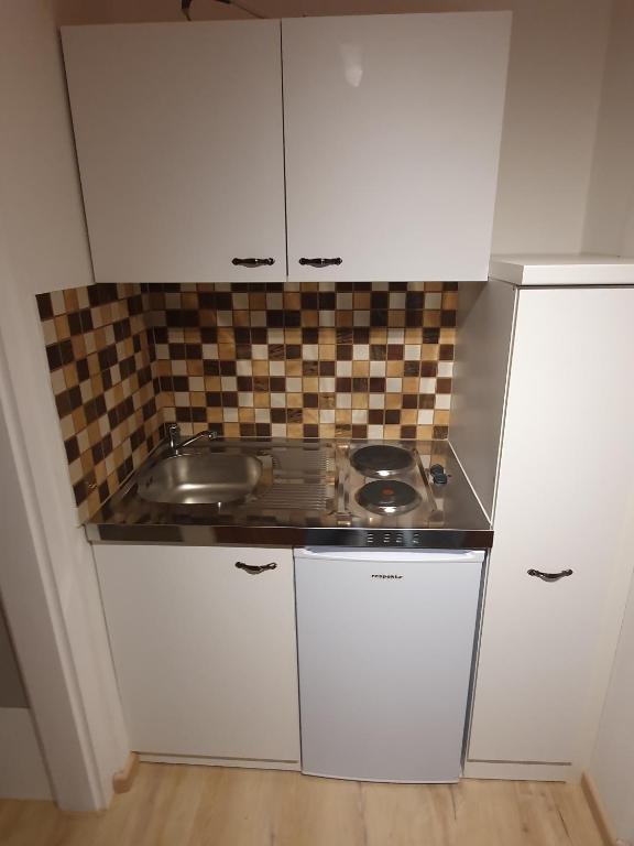 Kuchyňa alebo kuchynka v ubytovaní Gasthaus Blunzenwirt