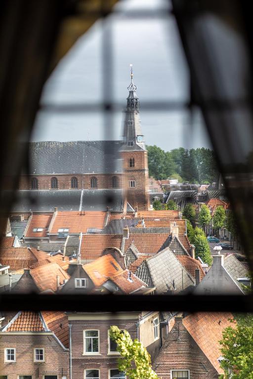 Nespecifikovaný výhled na destinaci Weesp nebo výhled na město při pohledu z hotelu