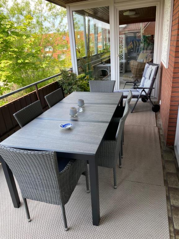 Balkón nebo terasa v ubytování Haus Elfi