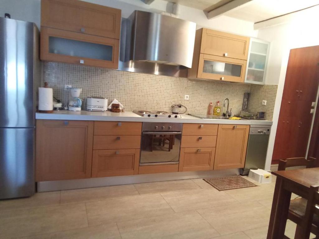 Kuchyň nebo kuchyňský kout v ubytování Boliari house