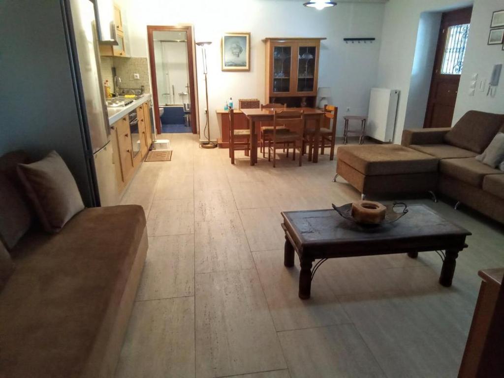 Posezení v ubytování Boliari house