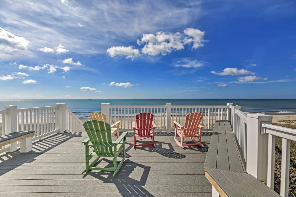 Condo with Partial Ocean View on Indian Beach!