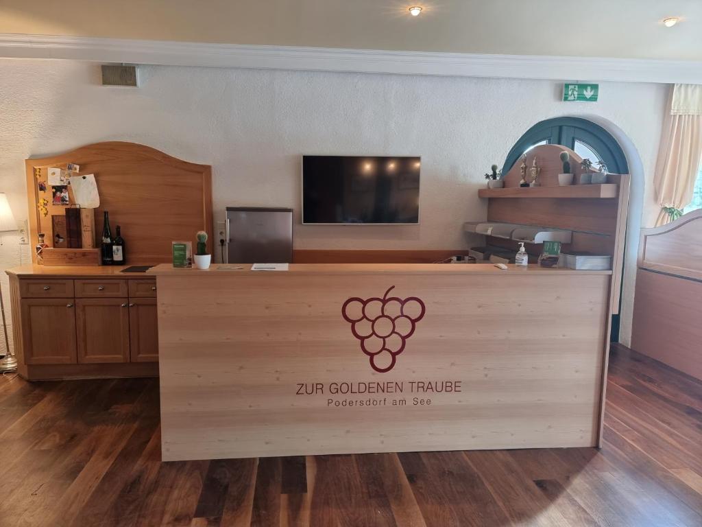 Certifikát, hodnocení, plakát nebo jiný dokument vystavený v ubytování Landgasthof zur Goldenen Traube