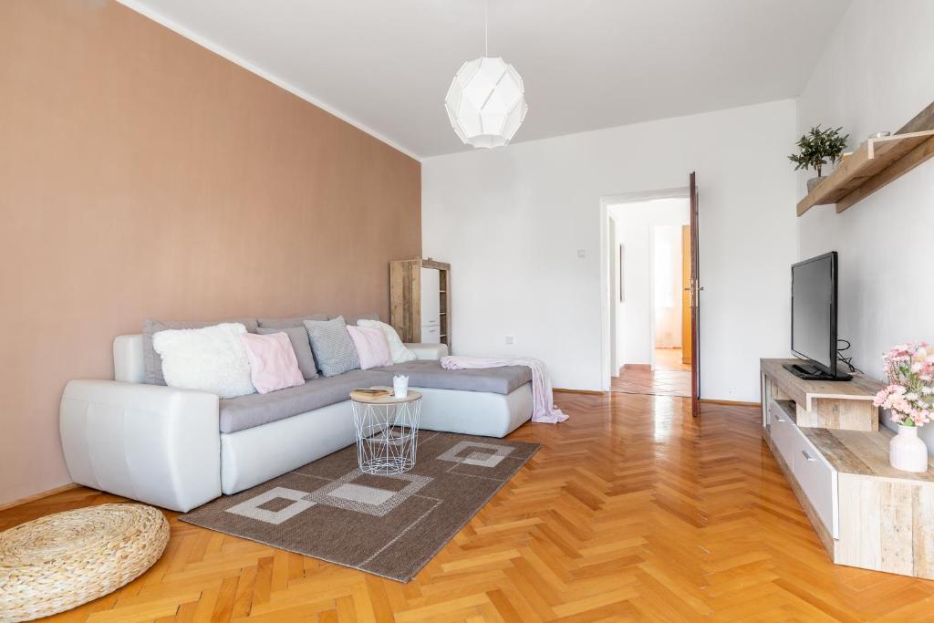 Posezení v ubytování Apartments Come&Stay