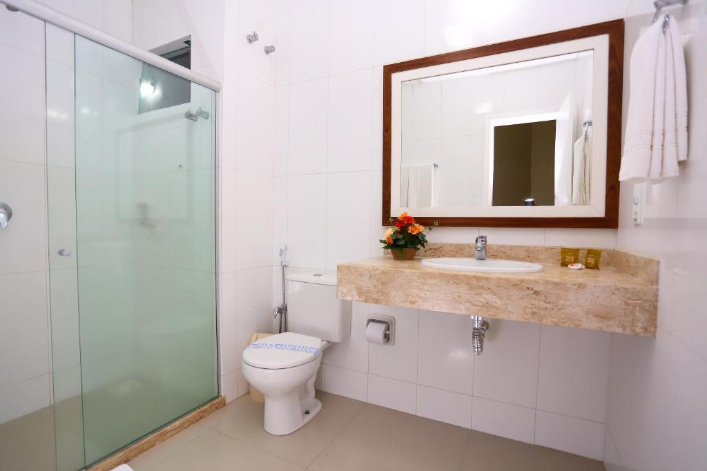 Koupelna v ubytování Coroa Vermelha Beach - All Inclusive