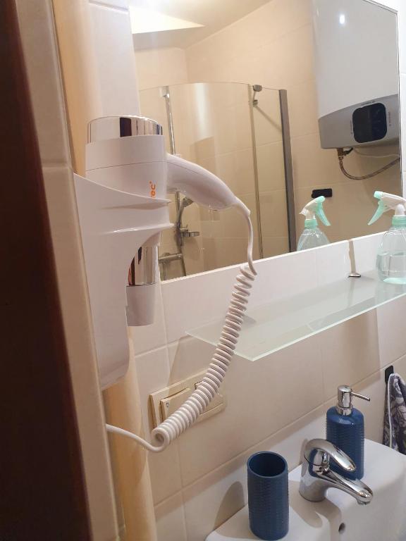 Kúpeľňa v ubytovaní Apartament IZBA W CENTRUM