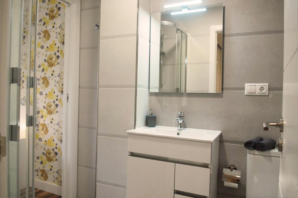 Koupelna v ubytování Silver Home
