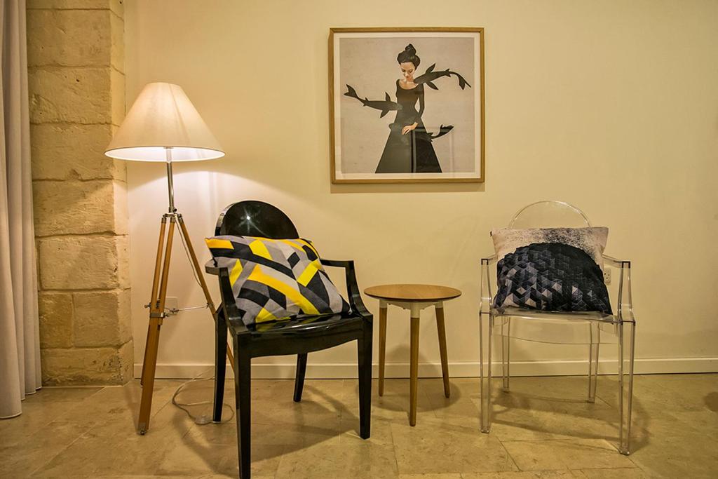 Posezení v ubytování No 68 in Valletta