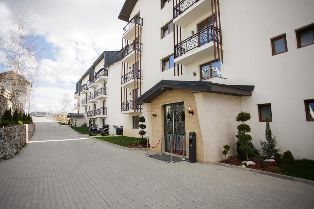 Budova, kde se apartmán nachází