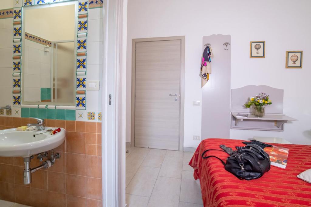 Koupelna v ubytování Torremerlata B&B