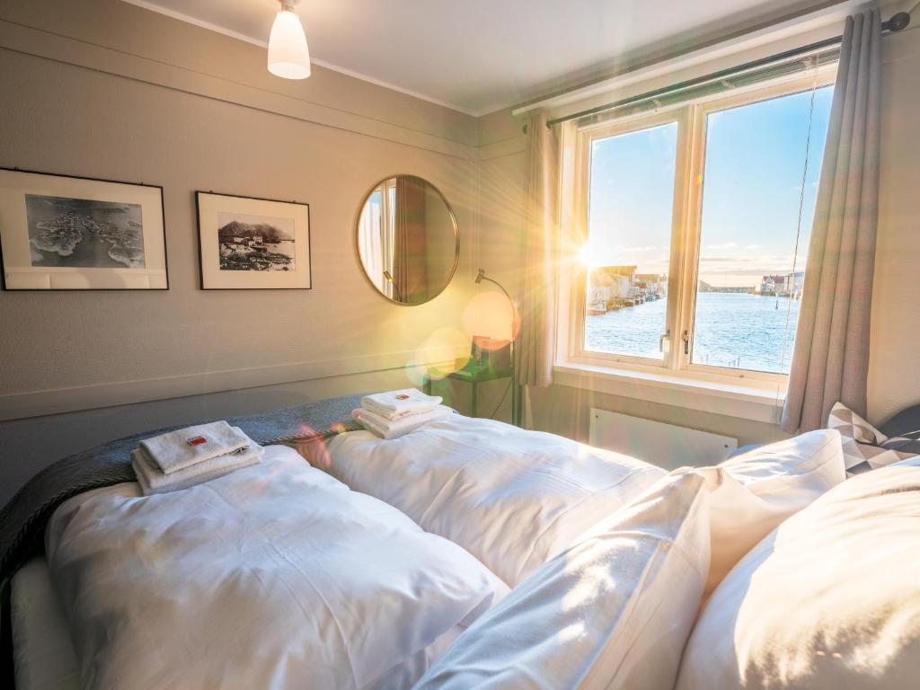 Postel nebo postele na pokoji v ubytování Villa Bryggekanten - by Classic Norway Hotels