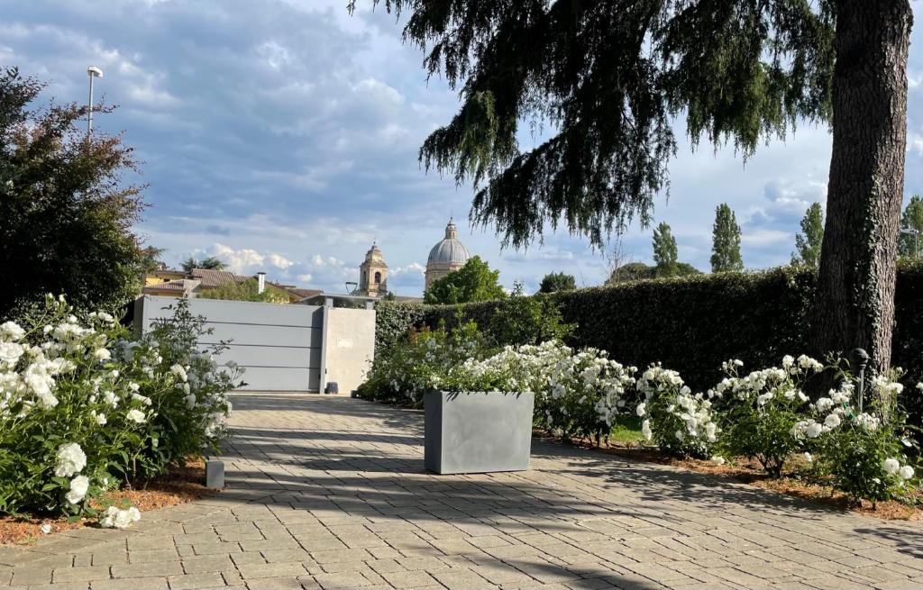 Zahrada ubytování Assisi Charme
