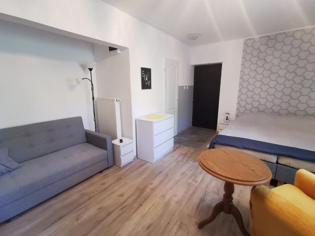 Posedenie v ubytovaní Apartament Ogrodowa