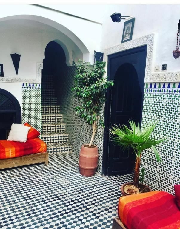 Patio nebo venkovní prostory v ubytování Riad Sijane