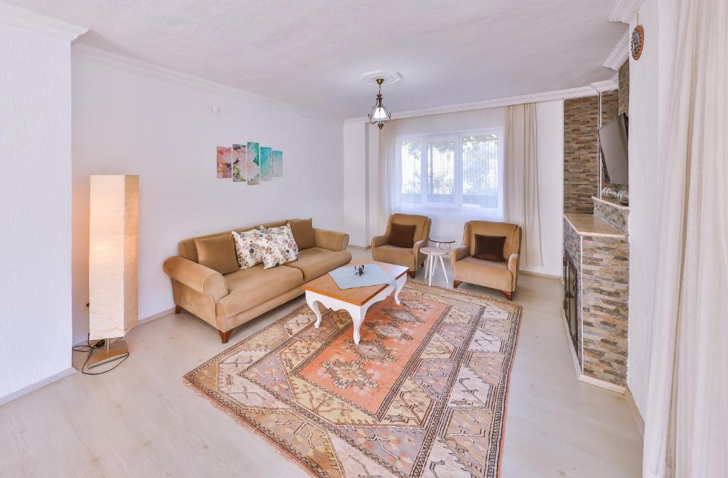 Гостиная зона в Villa Candan Kaş