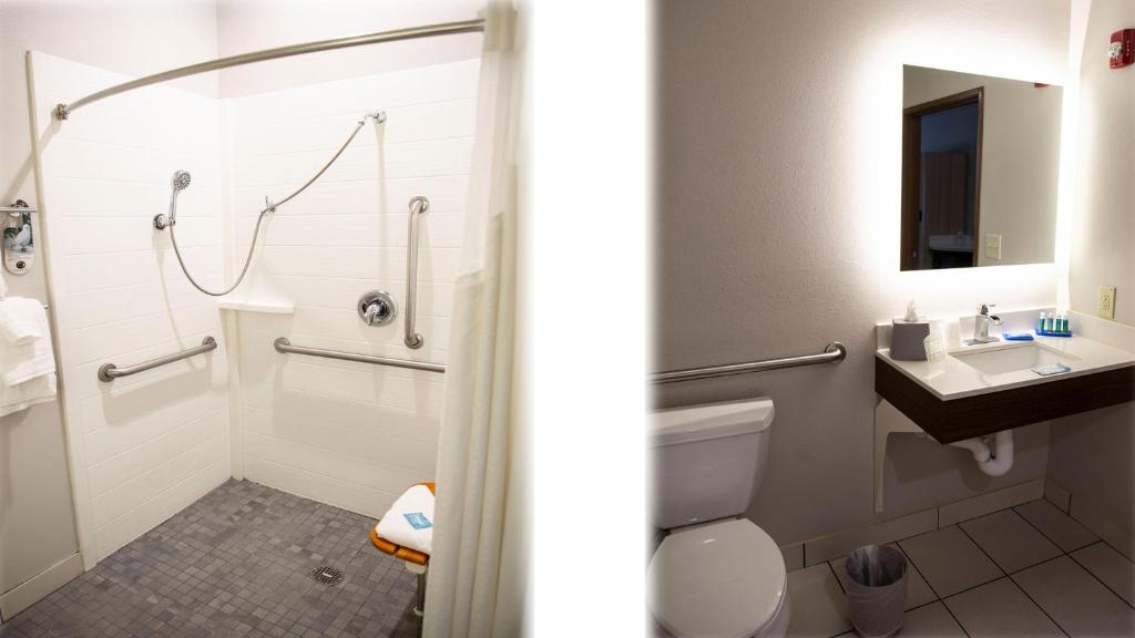 Holiday Inn Express Hotel & Suites Sedalia, an IHG Hotel - King Room With Roll In Shower - Audito Accessibile
