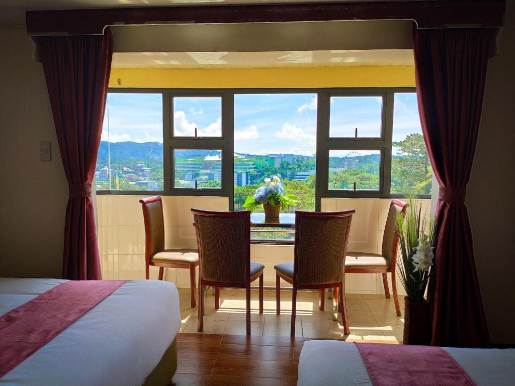 Postel nebo postele na pokoji v ubytování 456 Hotel