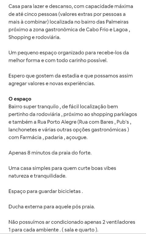  Casa aconchego do P