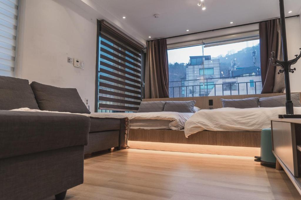 Myeongdong Artmonstay - Camera Familiare Di Lusso