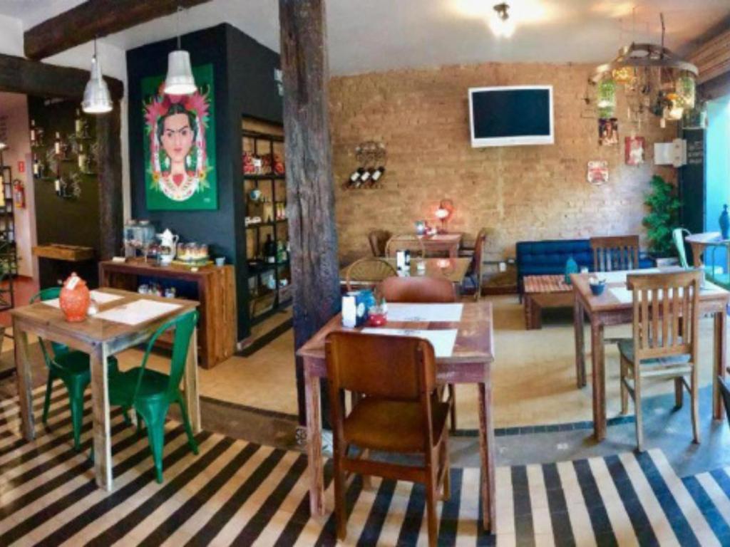 Posezení v ubytování Casa Alma Zen - Hostel Boutique & Bistrô Ubatuba