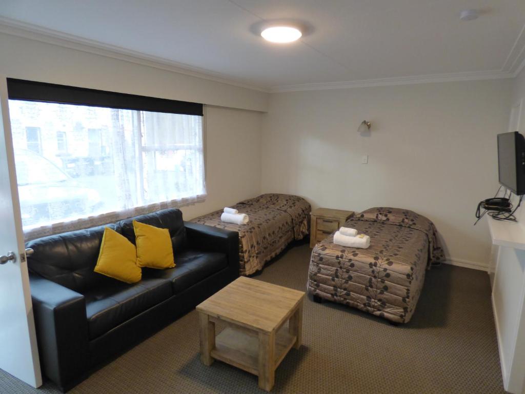 Posezení v ubytování Sahara Motels