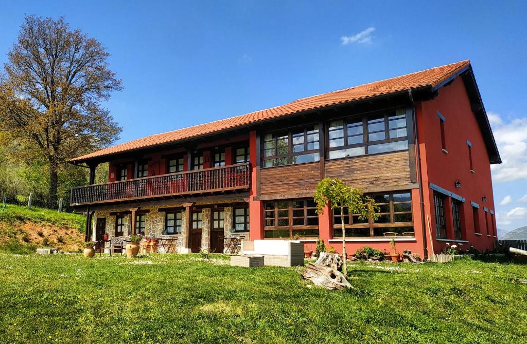 Zahrada ubytování La Casona de Torió