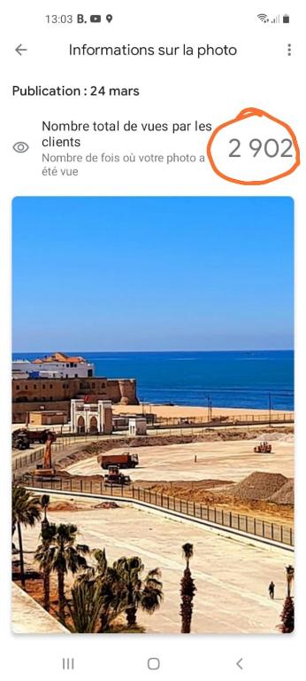 RESIDENCE PUERTO MARINA Corniche d'Asilah - Drievoudige Kamer Met Uitzicht Op Zee