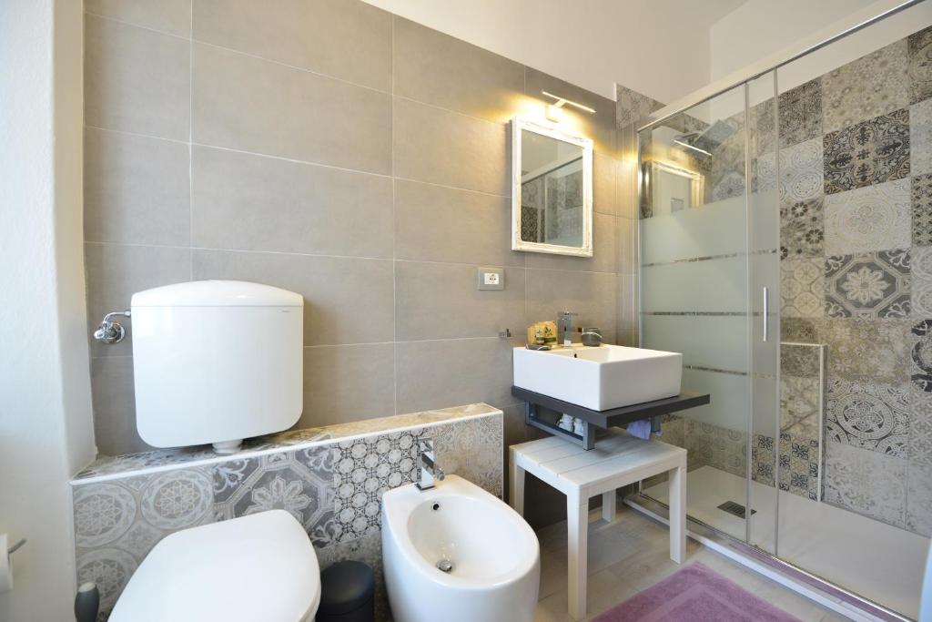 A bathroom at Residenza al Castello