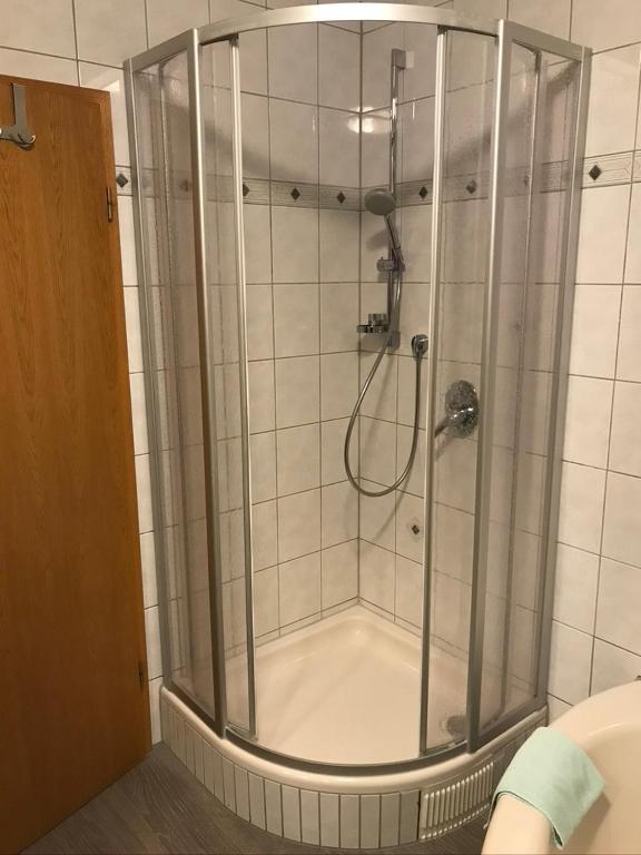 Koupelna v ubytování Altes Rathaus am Elz Garten