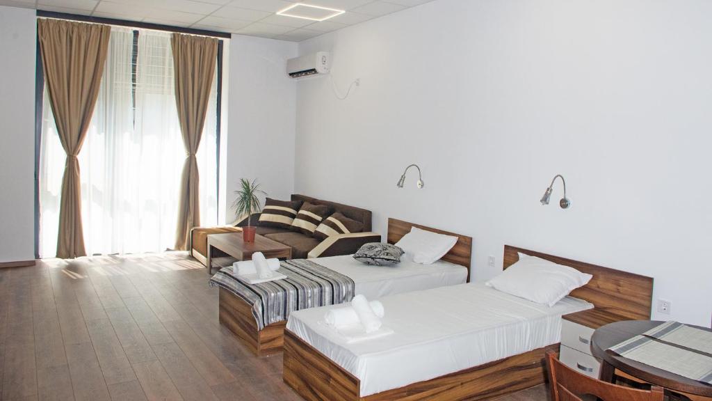 Posezení v ubytování Stenso Rooms